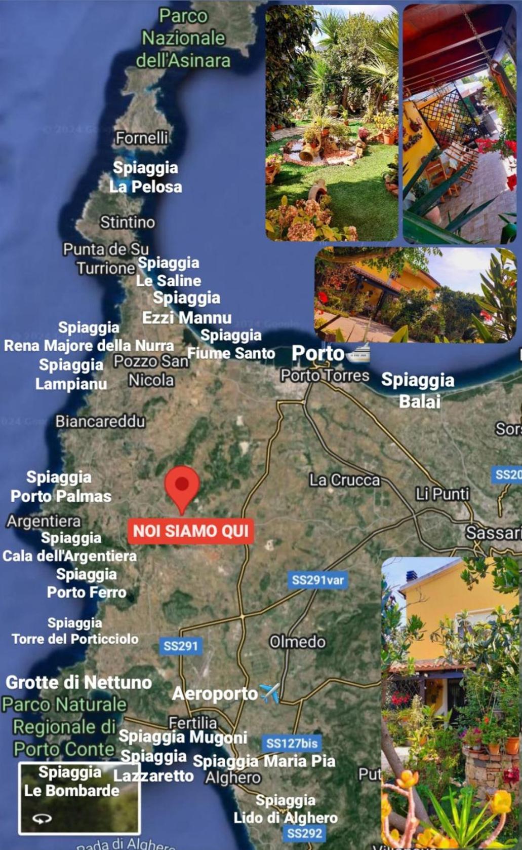 B&B Giomar Sardegna Nord Ovest Campanedda Eksteriør bilde